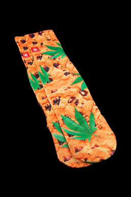 StonerDays Chocolate Chip Cookies Cannabis Socks