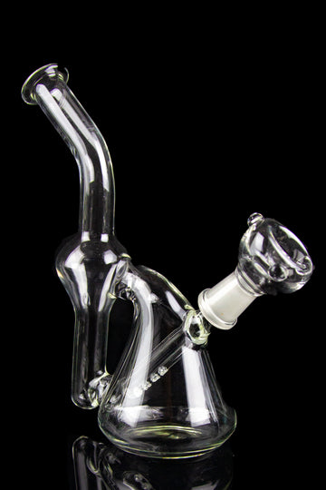 Bent Neck Fixed Downstem Water Pipe - Alchemy - Bent Neck Fixed Downstem Water Pipe - Alchemy