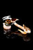 "Tiger Cowrie" Intricate Hammer Style Heady Pipe - "Tiger Cowrie" Intricate Hammer Style Heady Pipe