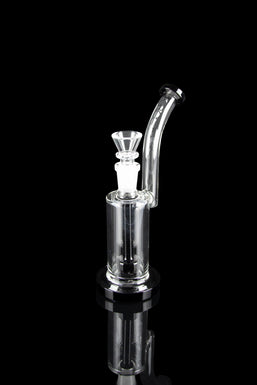 Groove Straight Bubbler Water Pipe