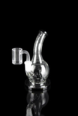 Groove Round Bubbler Water Pipe