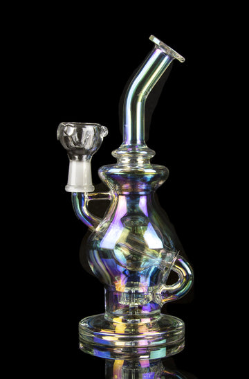 The "Unicorn Aura" Iridescent Recycler Rig - The "Unicorn Aura" Iridescent Recycler Rig
