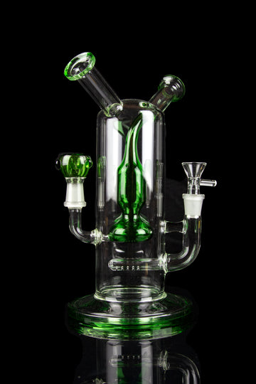 "Lover's Kiss" Dual Bowl and Mouthpiece Water Pipe - "Lover's Kiss" Dual Bowl and Mouthpiece Water Pipe