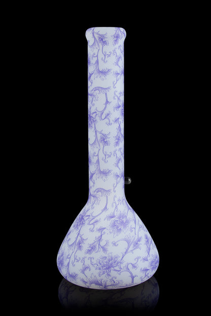 BONGS USA Floral Silicone Bong