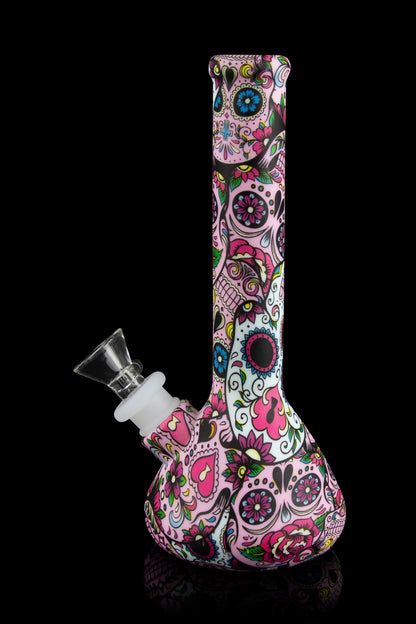 BONGS USA Day of the Dead Silicone Bong
