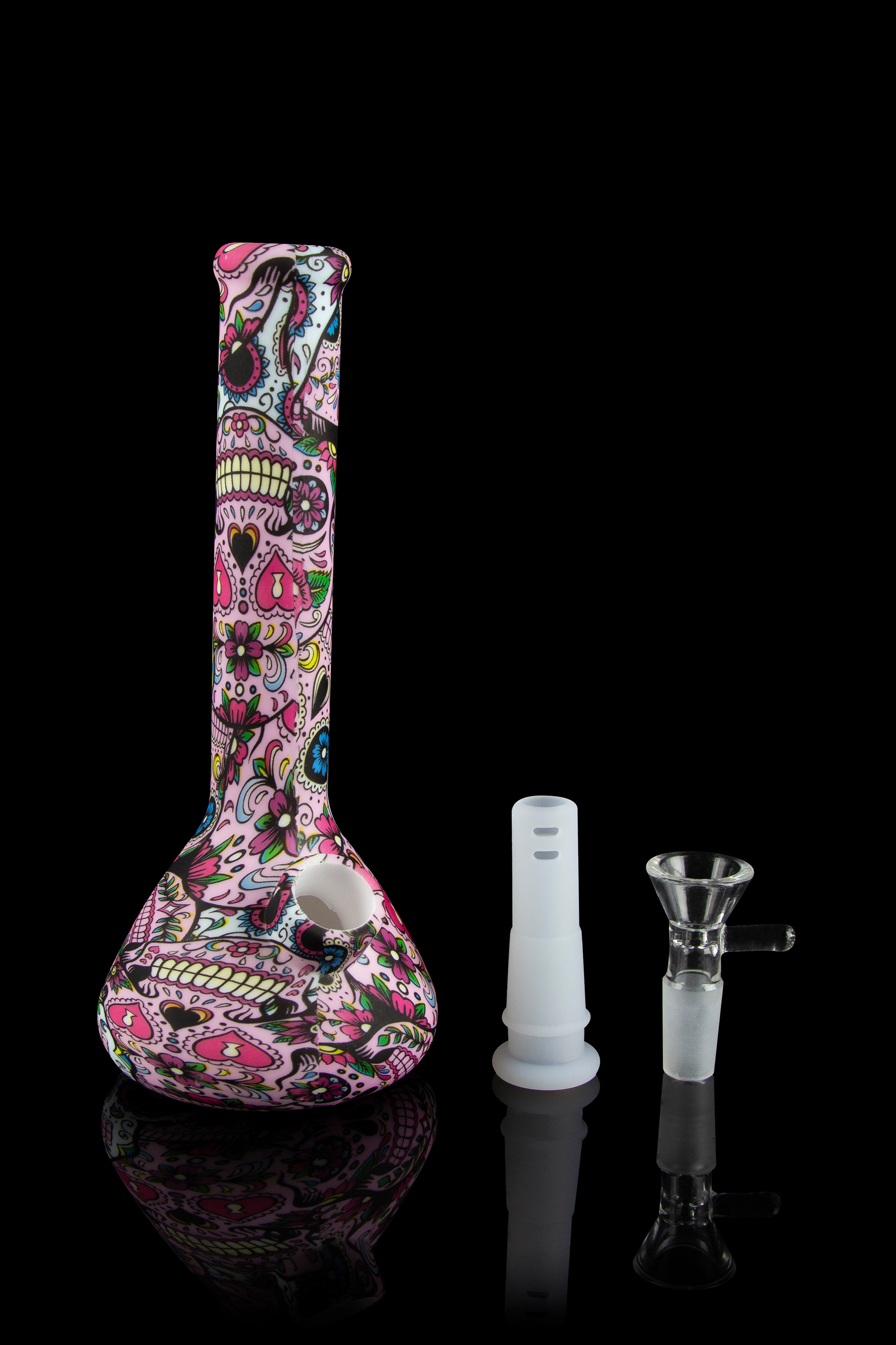 BONGS USA Day of the Dead Silicone Bong