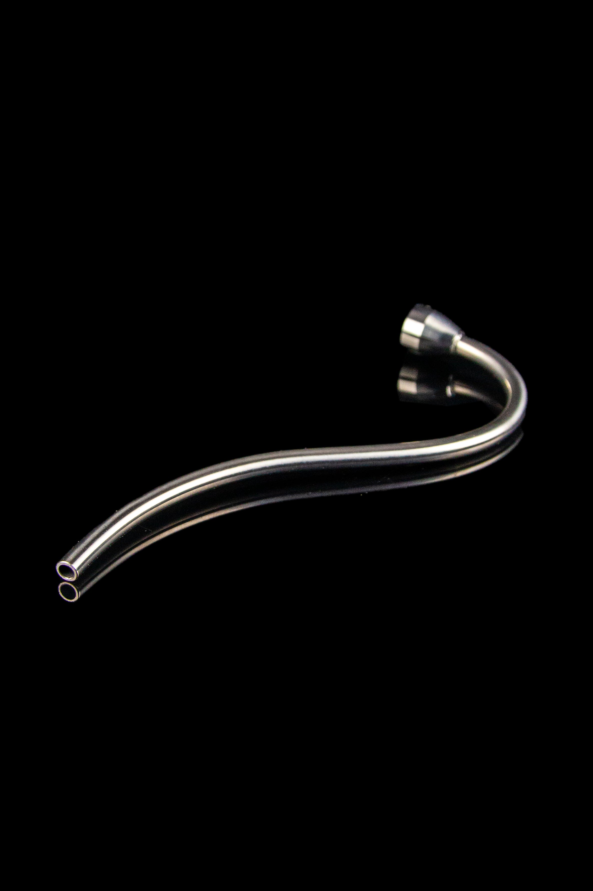 Glass oil rig downstem with extra silicone o-rings.