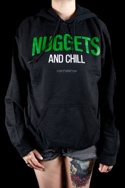 Cannabros "Nuggets and Chill" Drawstring Hoodie