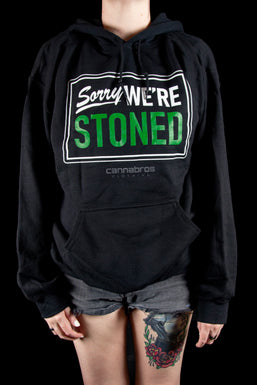 Cannabros "Sorry We're Stoned" Drawstring Hoodie
