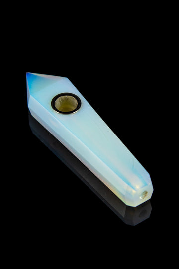 Blunt Babe Trays Opalite Crystal Gemstone Hand Pipe - Blunt Babe Trays Opalite Crystal Gemstone Hand Pipe