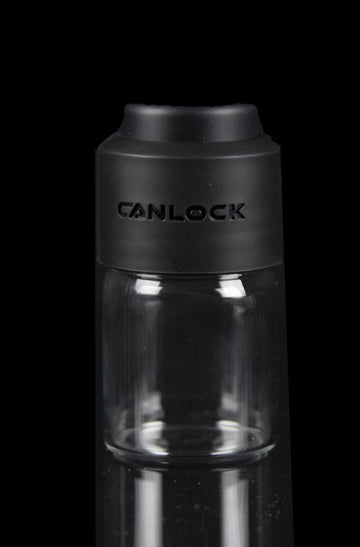 Canlock "Stash Mini" Smell-Proof Vacuum Seal Glass Jar - Canlock "Stash Mini" Smell-Proof Vacuum Seal Glass Jar