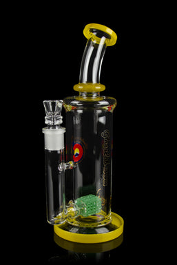 Glasslab 303 Colored Lace Rectangle Bong