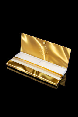 Z's Life Wavy Gold Iridescent Rolling Paper Booklet