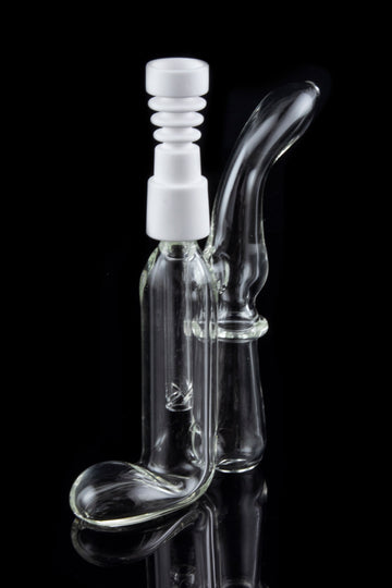 The "Natural Guy" Simple Dab Bubbler Recycler Rig with Ceramic Nail - The "Natural Guy" Simple Dab Bubbler Recycler Rig with Ceramic Nail
