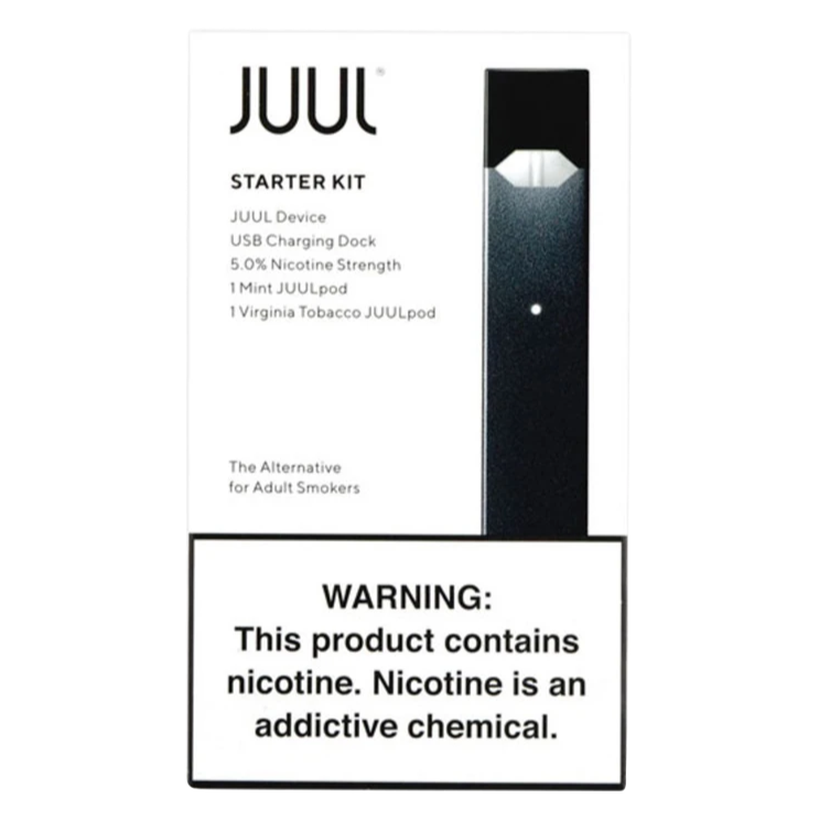 JUUL Starter Kit Device with 2 Pods Includes Virginia Tobacco