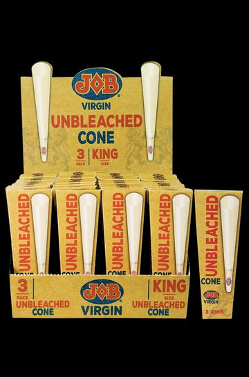 Job Virgin Unbleached Cones - 32 Pack