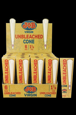 JOB Unbleached Cones - 32 Pack