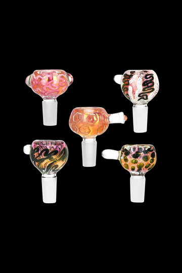 Luxe Rose Gold Fumed Glass Bowls - 20 Pack
