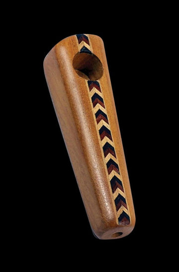 Marquee Inlaid Wood Pipe