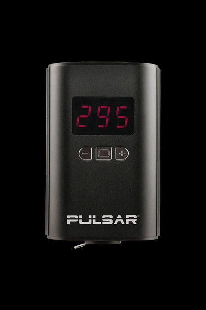 Front view of the Pulsar Micro eNail Elite Kit displaying a digital readout on a black background.