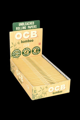OCB Bamboo Rolling Papers - 24 Pack Display