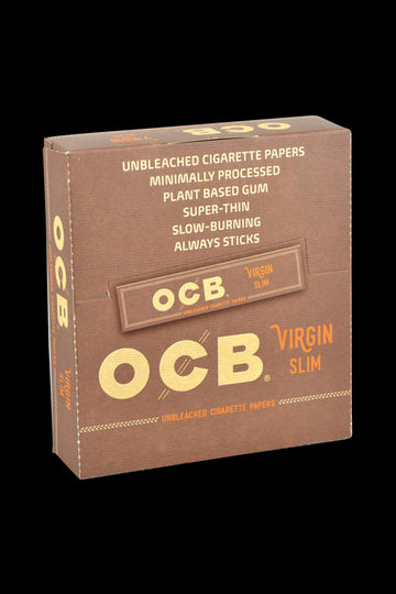 OCB Virgin Kingsize Slim Rolling Papers - 24 Pack