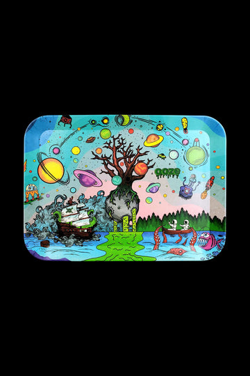 Medium - Ooze "Tree of Life" Biodegradable Rolling Tray