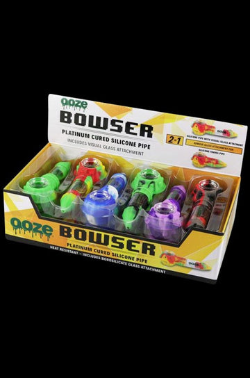 Ooze Bowser Spoon Pipe - 12 Pack