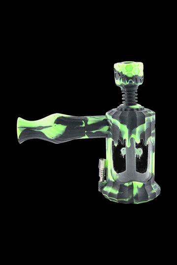 Green Black - Ooze "Clobb" Silicone 4-in-1 Multifunctional Bubbler