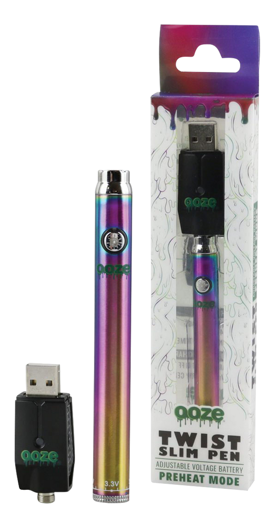 Ooze Slim Twist Battery with Charger Vaporizer Batteries