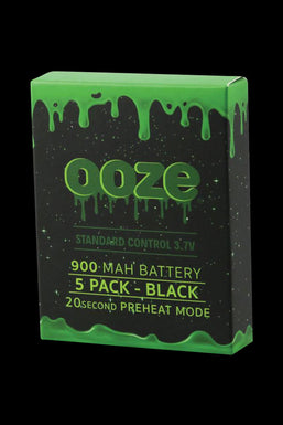 Ooze Standard Batteries - 5 Pack