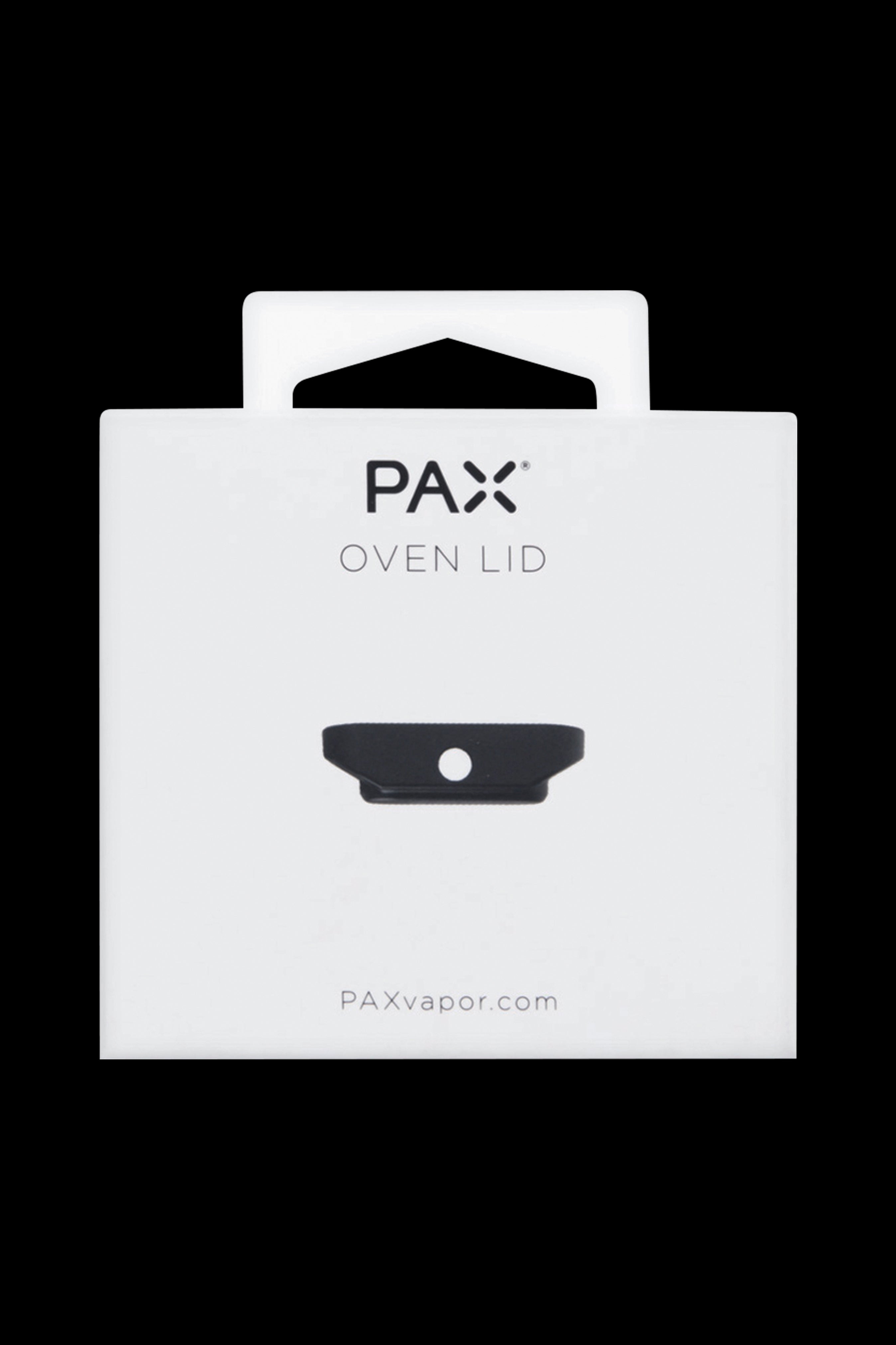 PAX oven lid packaging displaying the black replacement part and branding.