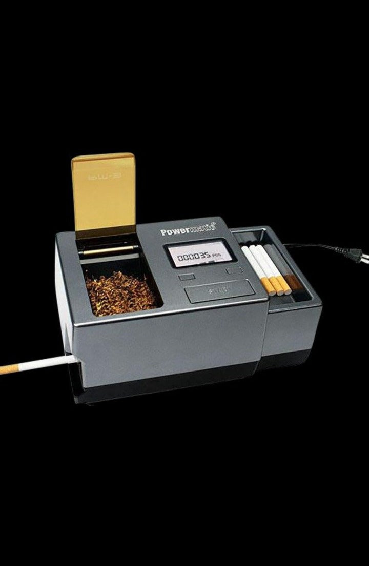  Powermatic 2 Plus Electric Cigarette Injector Machine Plus FESS  Cigarette Case & Tray : Health & Household