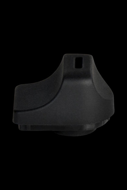 A close-up, angled view of the Pulsar APX V3 Replacement Mouthpiece, showcasing its black, contoured design.