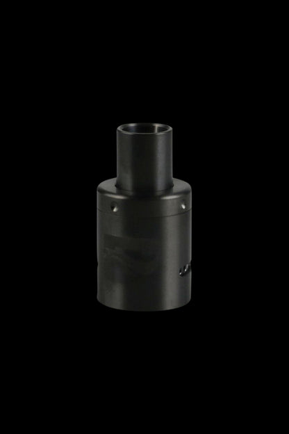 Black cannabis vaporizer attachment.