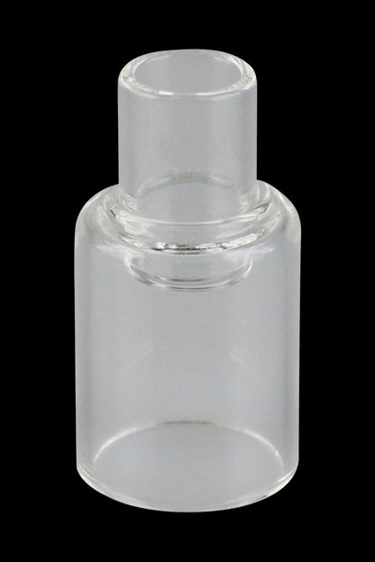 Front view of the Pulsar APX Wax / Volt Glass Mouthpiece 5-pack, showing clear glass pieces arranged for display.