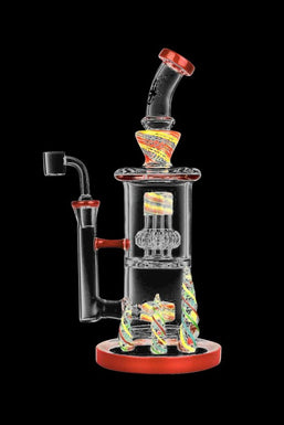 Pulsar Candy Drip Dual Perc Rig with Banger