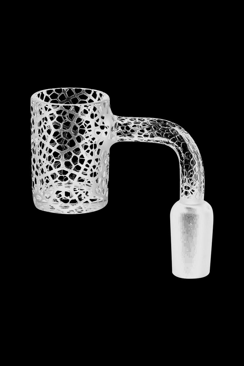 Pulsar Cellular Mosaic Etched Quartz Banger