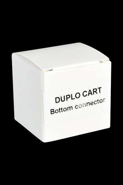 A close-up, angled view of the Pulsar DuploCart Magnetic Bottom Connector, showcasing its simple, cylindrical design.