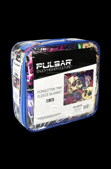 Pulsar Fleece Throw Blanket - Forgotten Trip