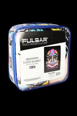 Pulsar Fleece Throw Blanket - Meditation