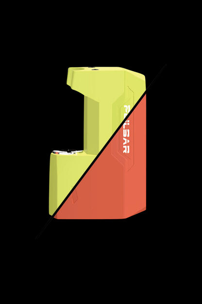 A close-up, angled view of the Pulsar GiGi H2O 510 Battery & Water Pipe Adapter, highlighting its sleek, cylindrical form.