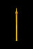 Yellow - Pulsar Simple Glass Vapor Straw