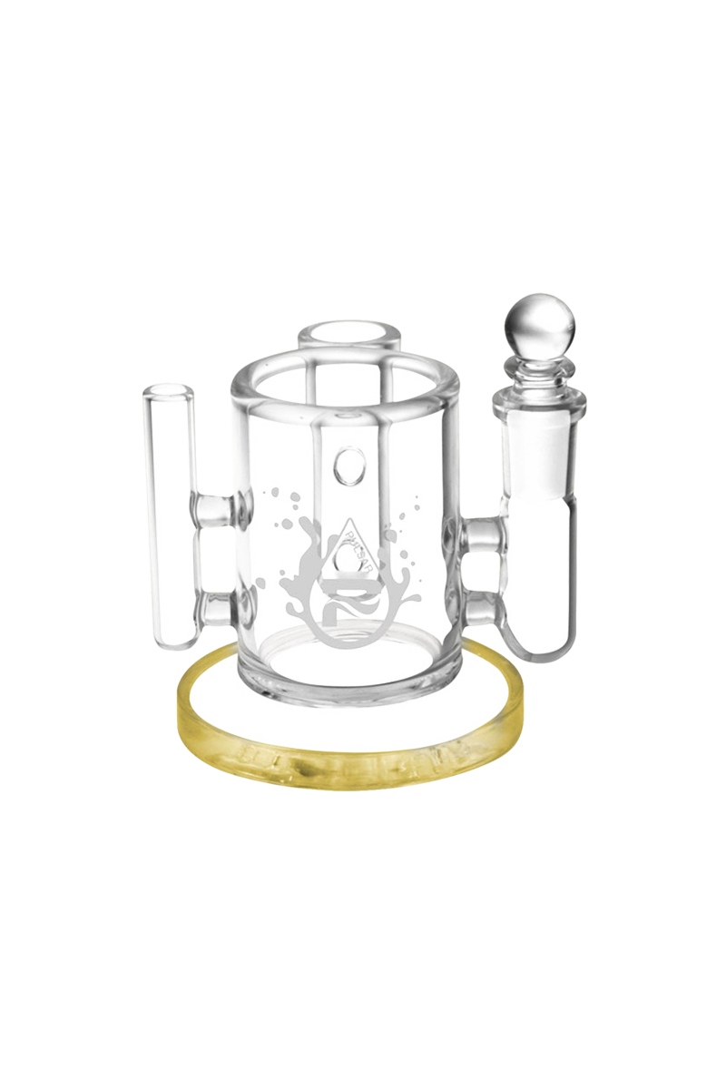 The Pulsar Isopropyl Cleaning Station is displayed in a studio shot, showing clear glass tubes arranged around a central container.