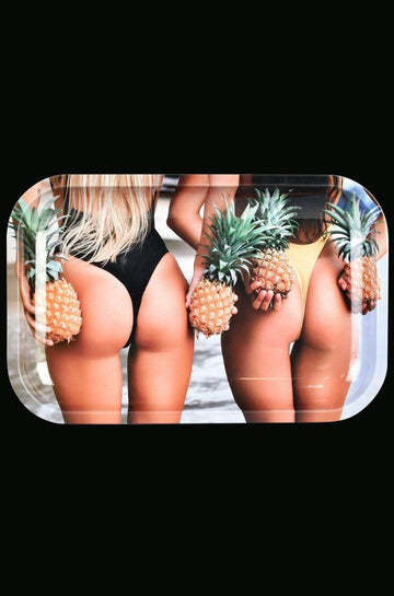 Pulsar Metal Rolling Tray Pineapple Bums