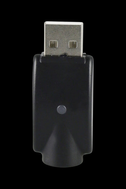 Front view of the Pulsar ReMEDi Variable Voltage Battery with Preheat, showing its sleek, black, rectangular shape.