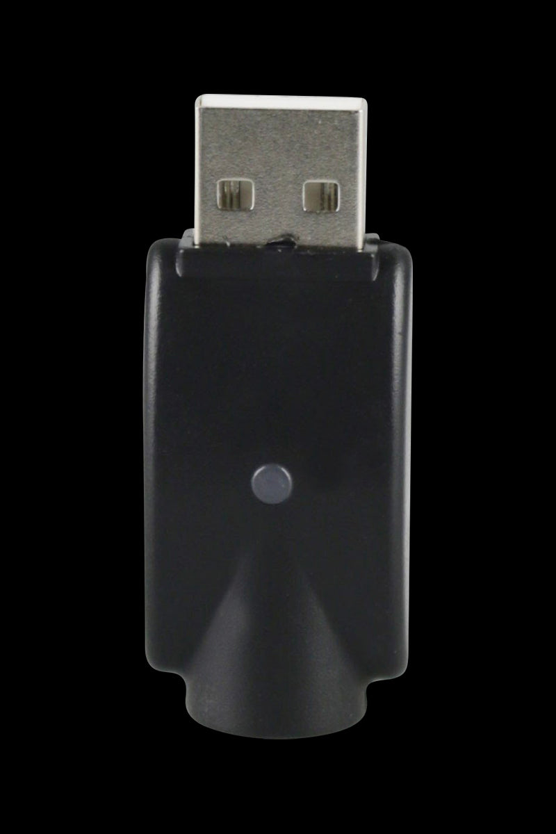 Front view of the Pulsar ReMEDi Variable Voltage Battery with Preheat, showing its sleek, black, rectangular shape.