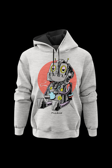 X Large - Pulsar Ultra Soft Pullover Hoodie - Dope Bot - GrayMedium - Pulsar Ultra Soft Pullover Hoodie - Dope Bot - GrayLarge - Pulsar Ultra Soft Pullover Hoodie - Dope Bot - Gray