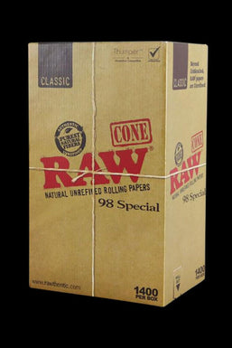 RAW Classic 98 Special Cones - 1400pc Bulk Display