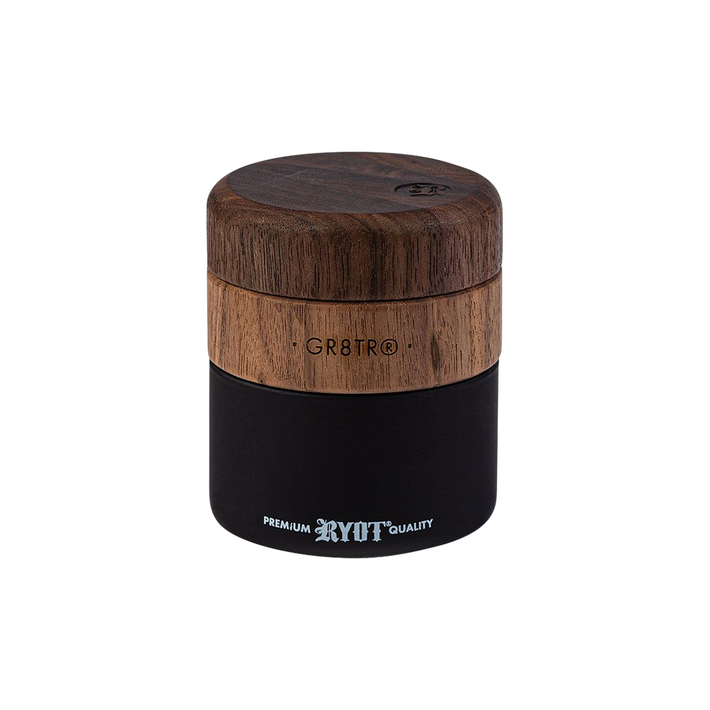 Kannastor Wood GR8TR Grinder with Jar Body
